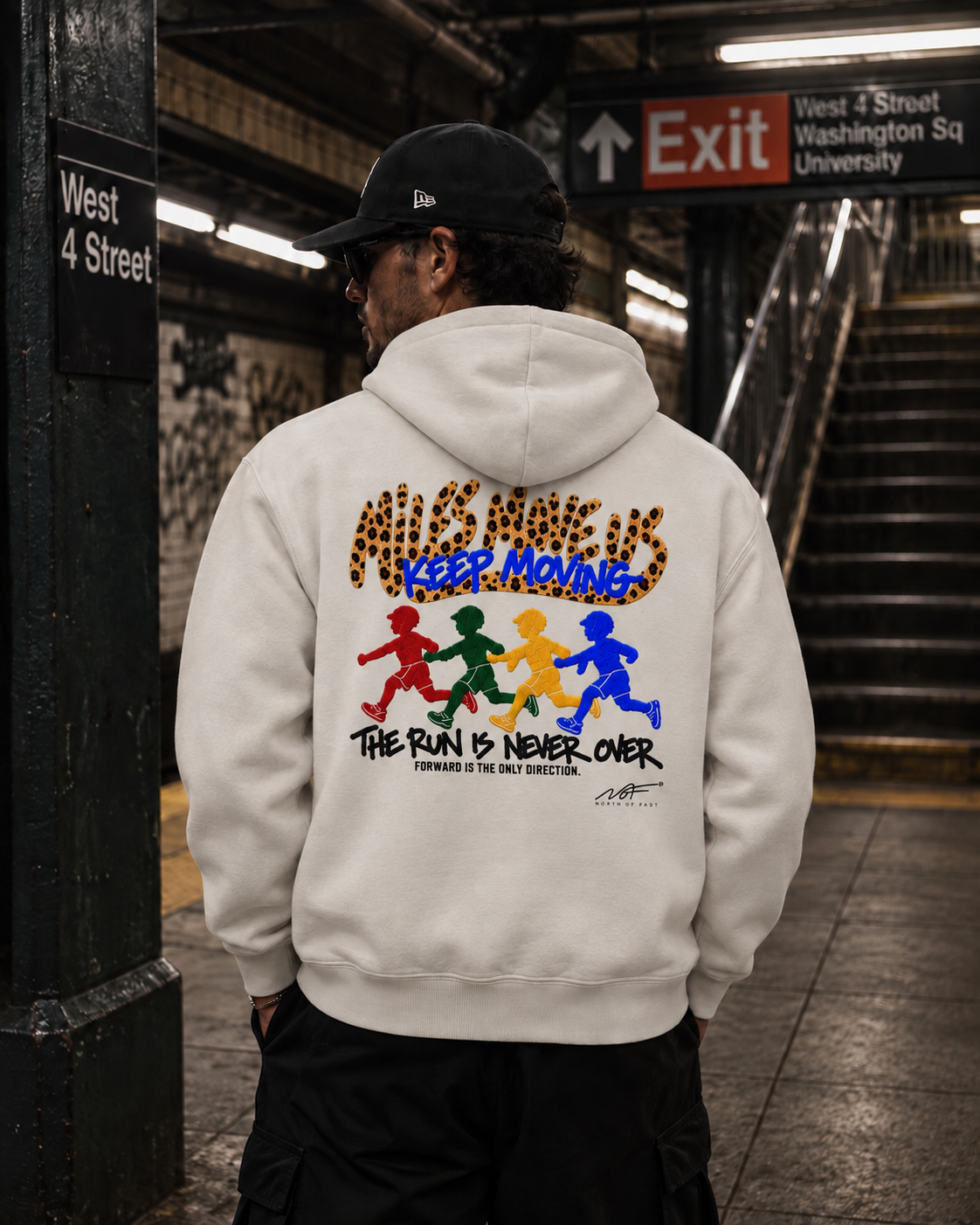Unisex Mineral Wash Distressed Hoodie