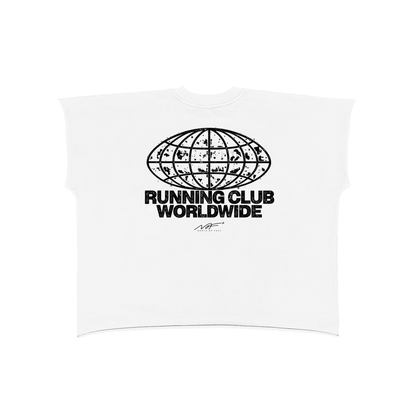 Real Flex Raw Edge Boxy Non-Shrink T-Shirt