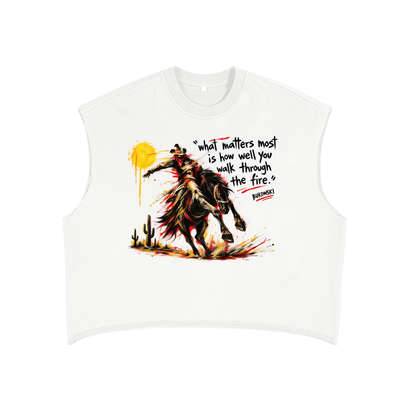 What Matters French Terry Boxy Tank Top