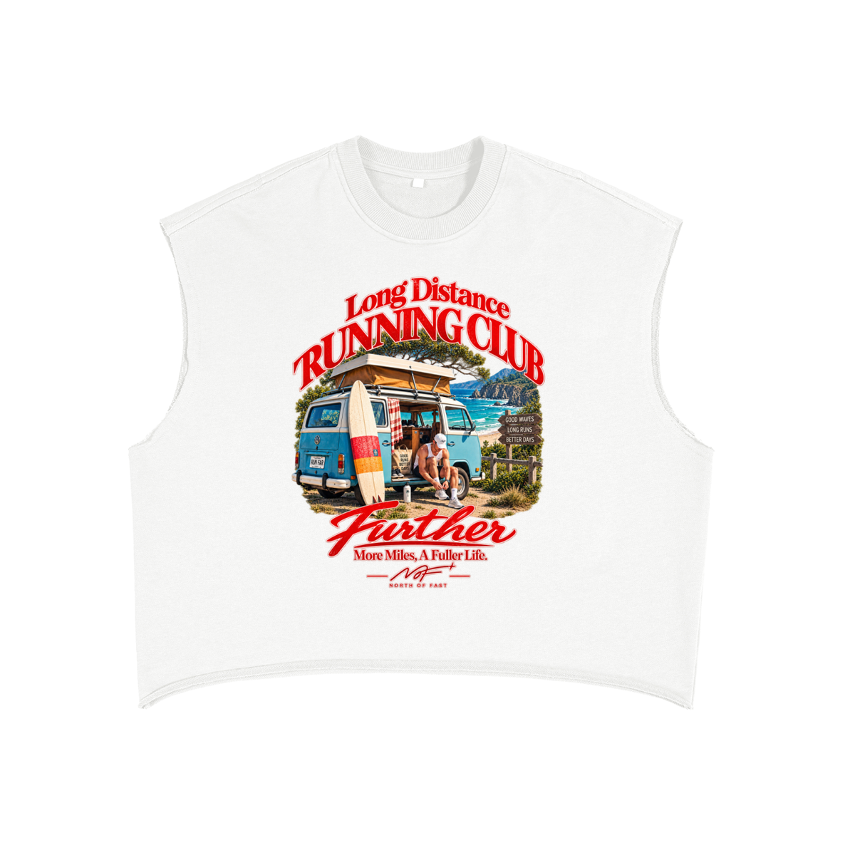 Further French Terry Boxy Tank Top