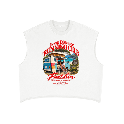 Further French Terry Boxy Tank Top