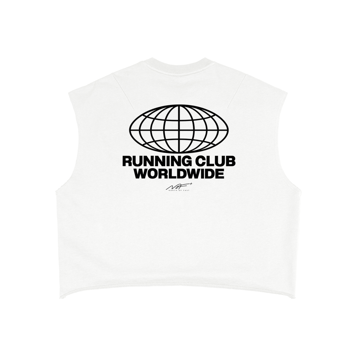 Pace Is Personal French Terry Boxy Tank Top
