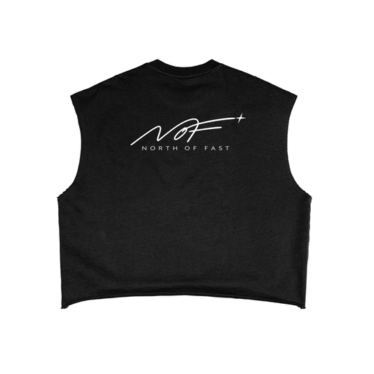 Jonny Laser French Terry Boxy Tank Top