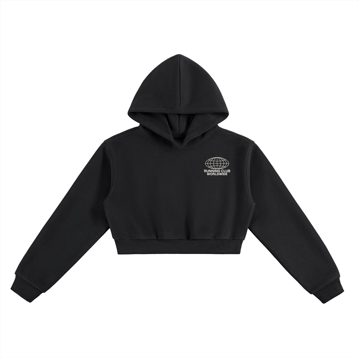Racing Thoughts Essential Cropped Hoodie