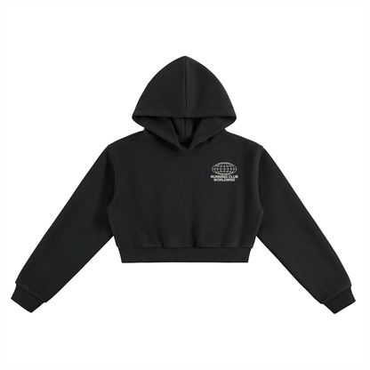 Racing Thoughts Essential Cropped Hoodie