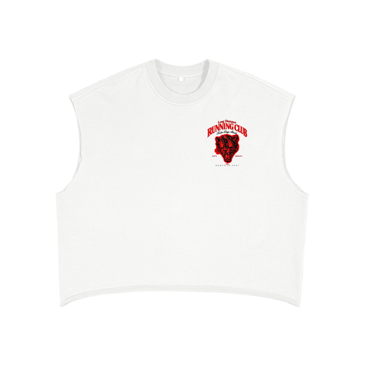 Long Distance French Terry Boxy Tank Top