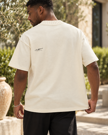 Run Your Run Heavyweight Knitted Round Neck T-Shirt