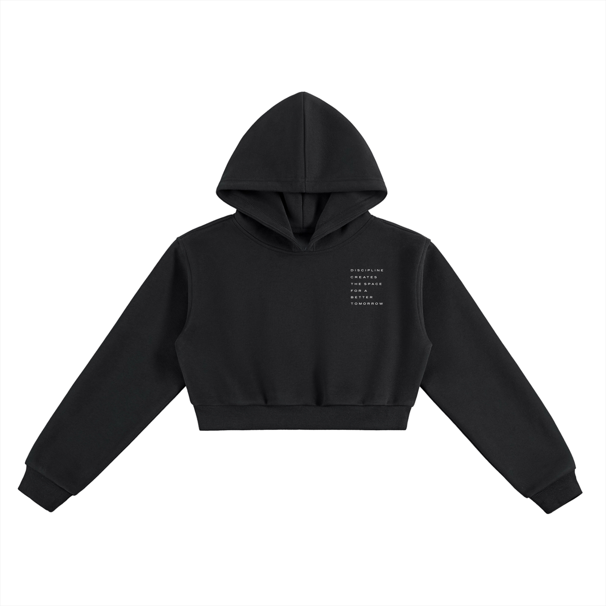 Lost and Found Myself Essential Cropped Hoodie