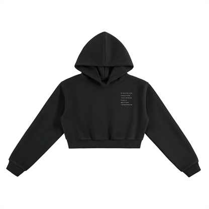 Lost and Found Myself Essential Cropped Hoodie