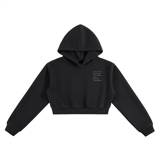 Lost and Found Myself Essential Cropped Hoodie