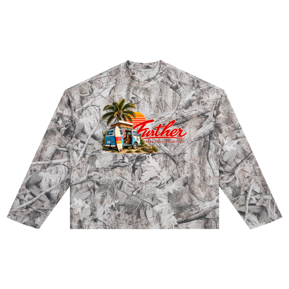 Unisex Tree Camo Waffle T-Shirt