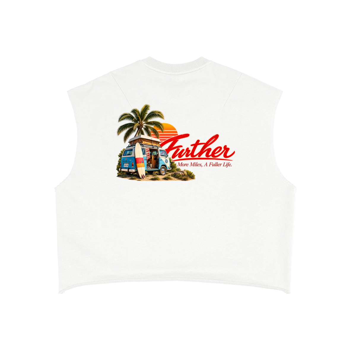Further French Terry Boxy Tank Top