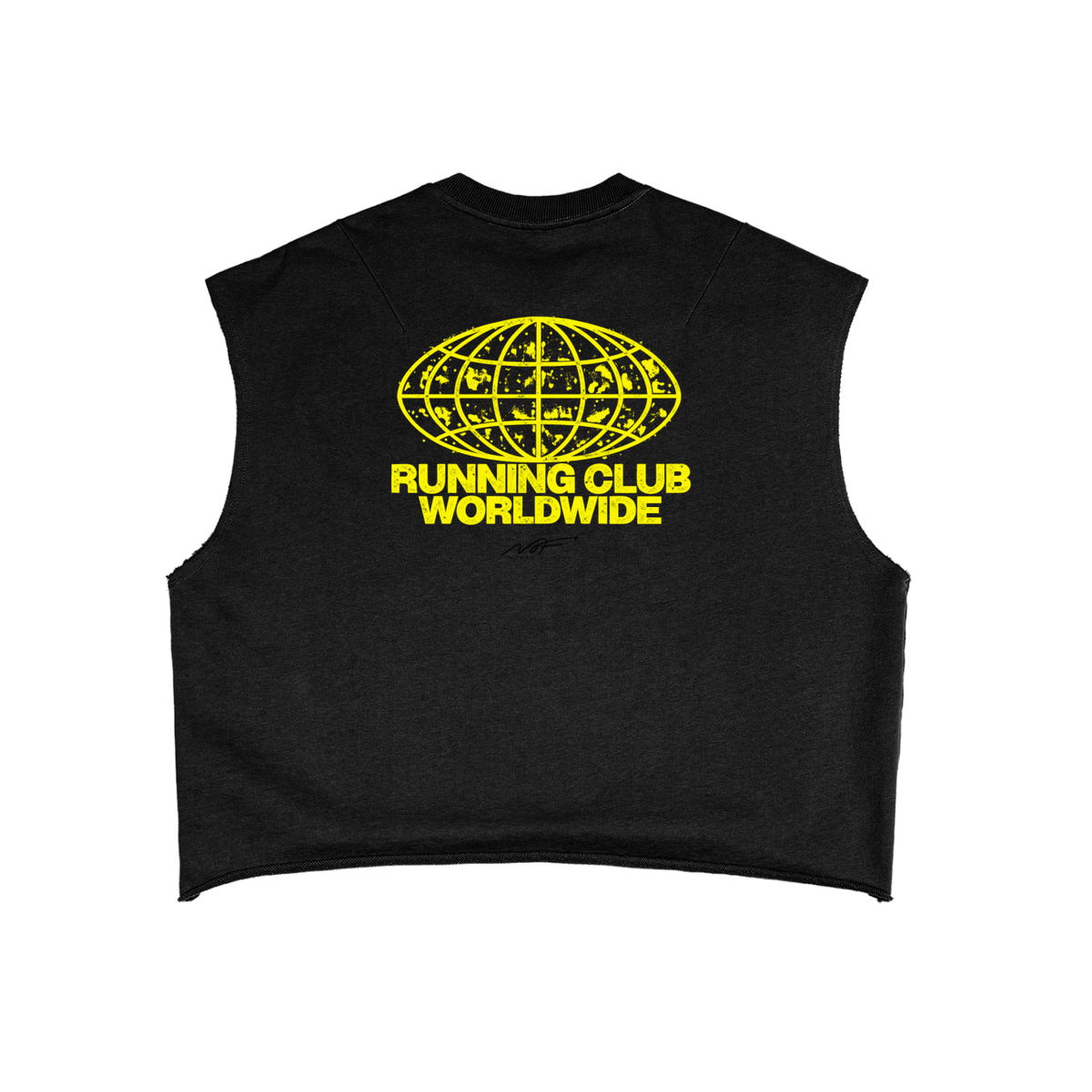 Running Angel French Terry Boxy Tank Top