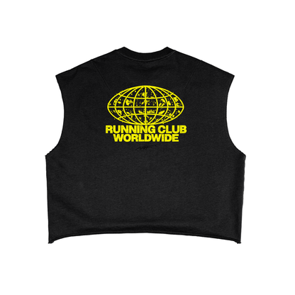 Running Angel French Terry Boxy Tank Top