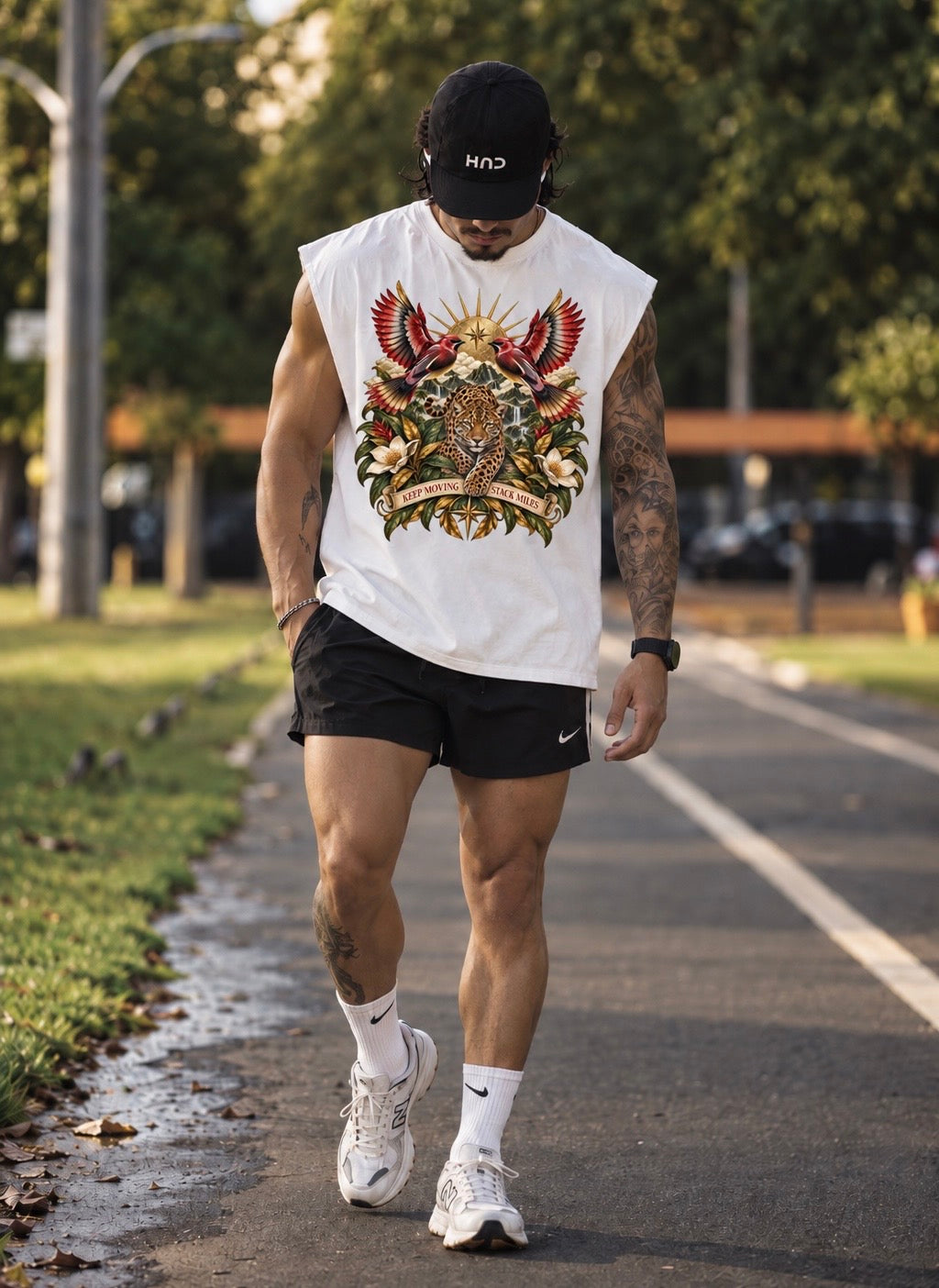 Ascend French Terry Boxy Tank Top