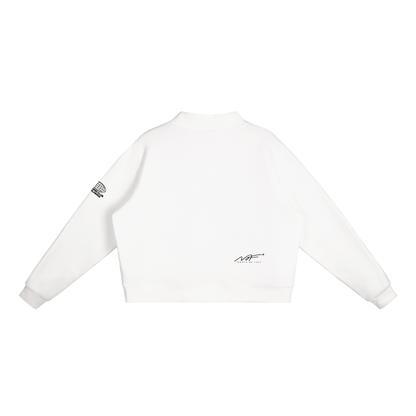 Movement Essential Fleece Mock-Neck Crew Sweatshirt