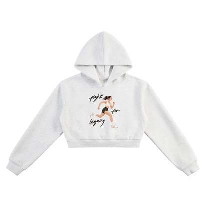 Fight For Legacy Essential Cropped Hoodie