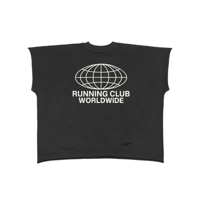 Never Settle Raw Edge Boxy Non-Shrink T-Shirt