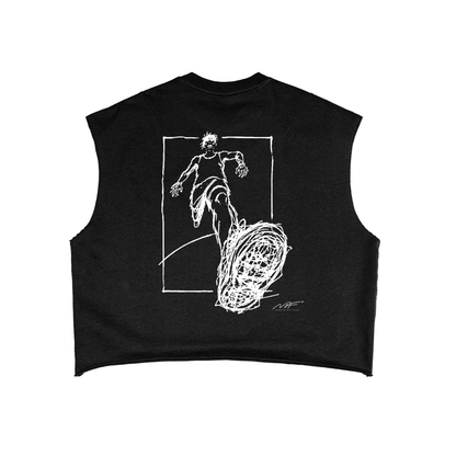 Mile On Miles French Terry Boxy Tank Top