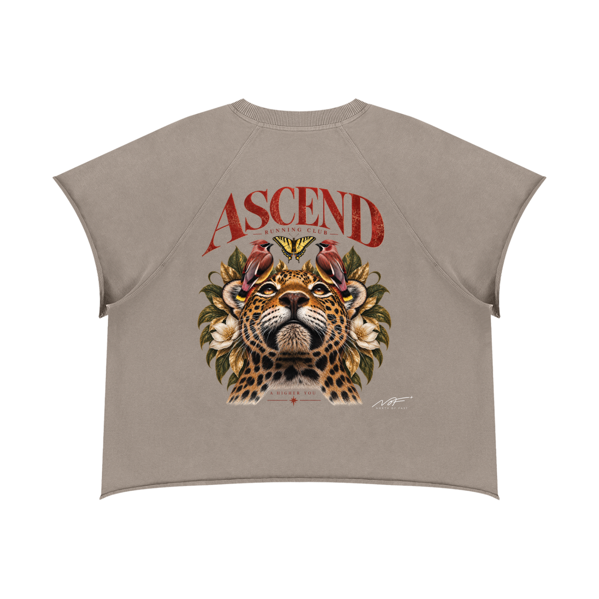 Ascend Vintage Wash Raw Edge Boxy T-Shirt