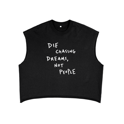 Mile On Miles French Terry Boxy Tank Top