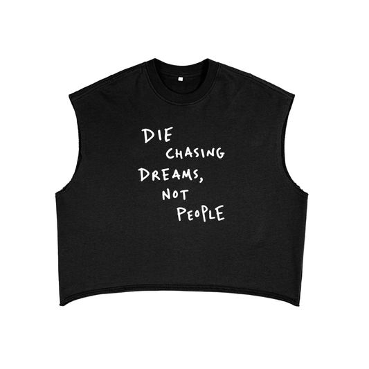 Mile On Miles French Terry Boxy Tank Top