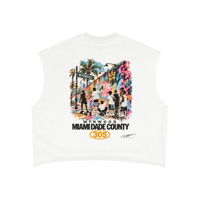Wynwood French Terry Boxy Tank Top
