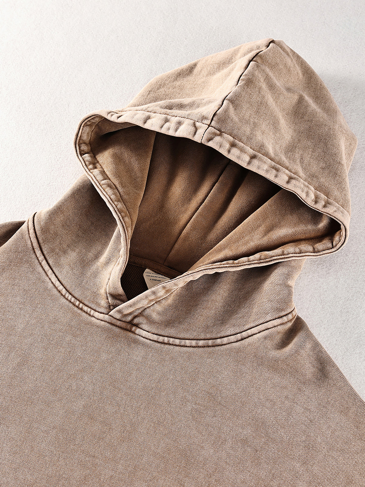 Miami Marathon 2027 Snow Washed Loose Cotton Hoodie