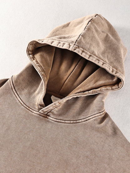 Miami Marathon 2027 Snow Washed Loose Cotton Hoodie