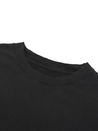 Running Worldwide Vol. 2 Snow Washed Raw-Hem T-Shirt