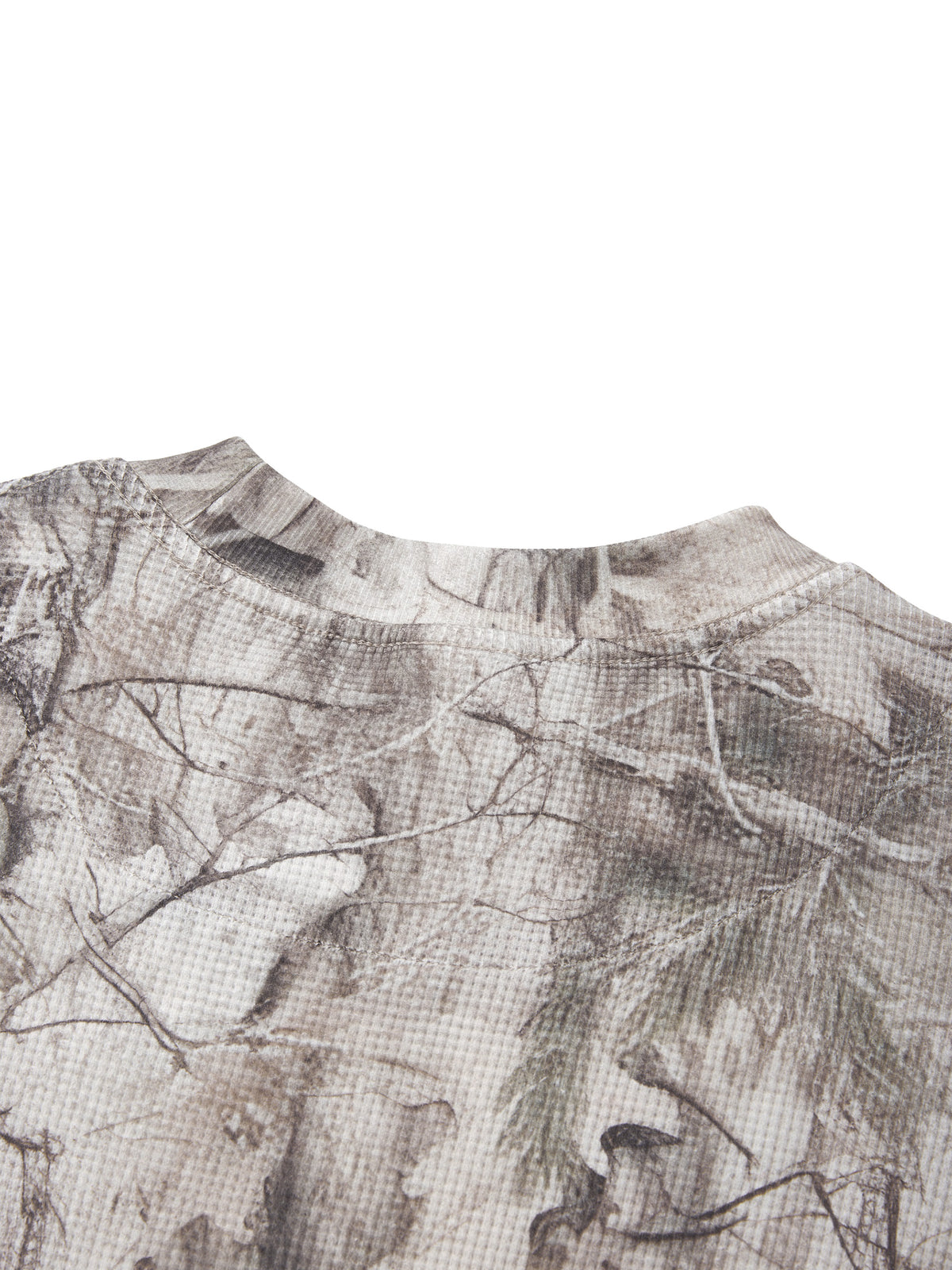 Long Distance Tree Camo Waffle T-Shirt