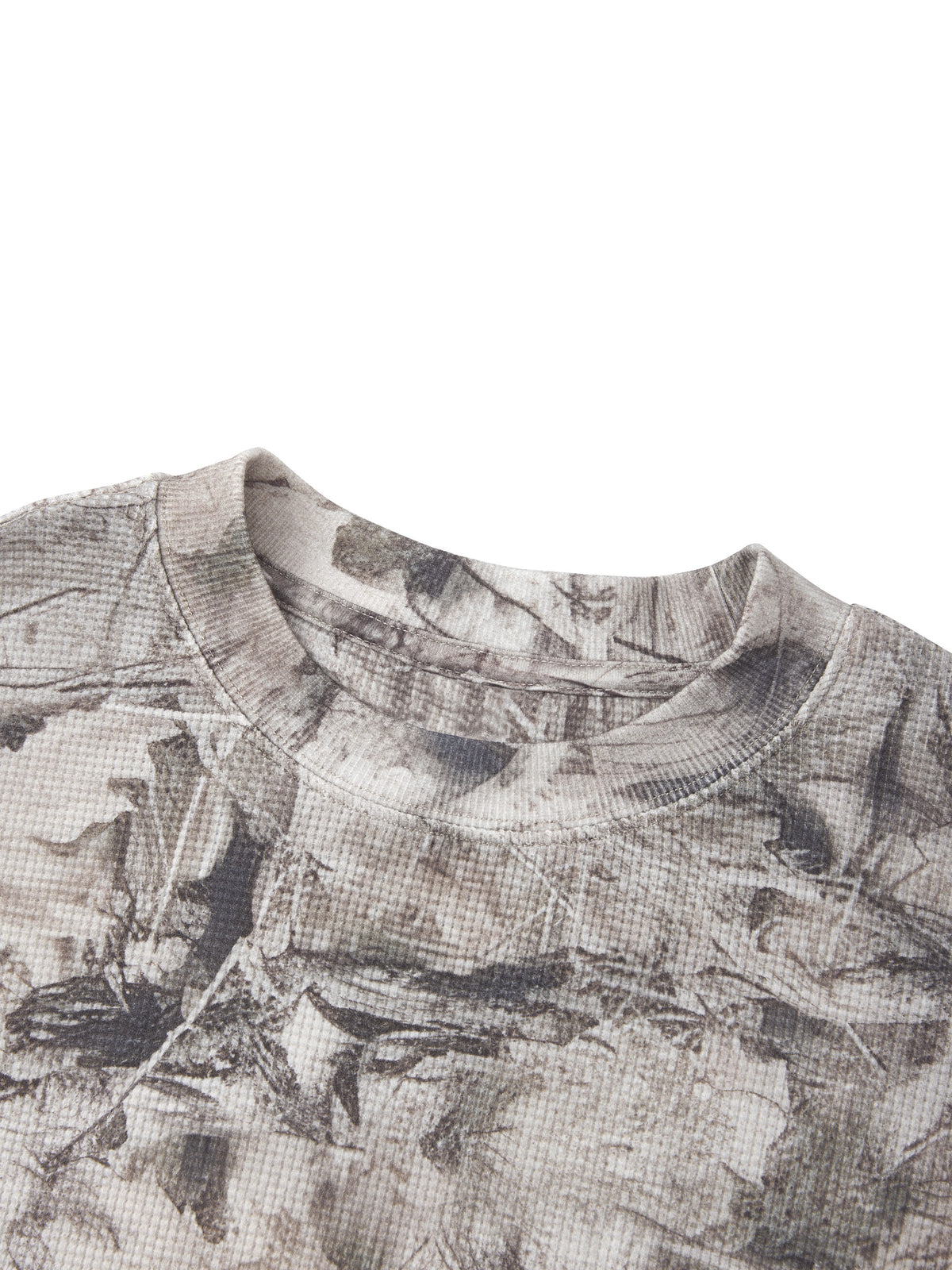 Long Distance Tree Camo Waffle T-Shirt